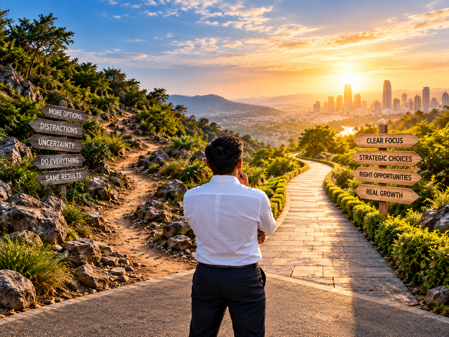 What are the 3 strategic choices that will help my business win?